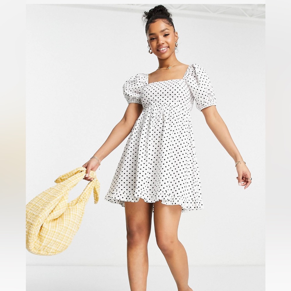 Miss Selfridge Poplin Babydoll Dress